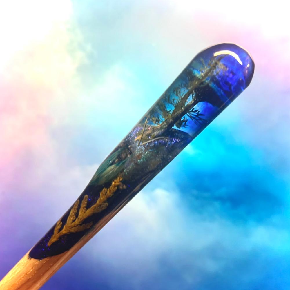 ETERNAL COBALT BLUE - HAIR STICK