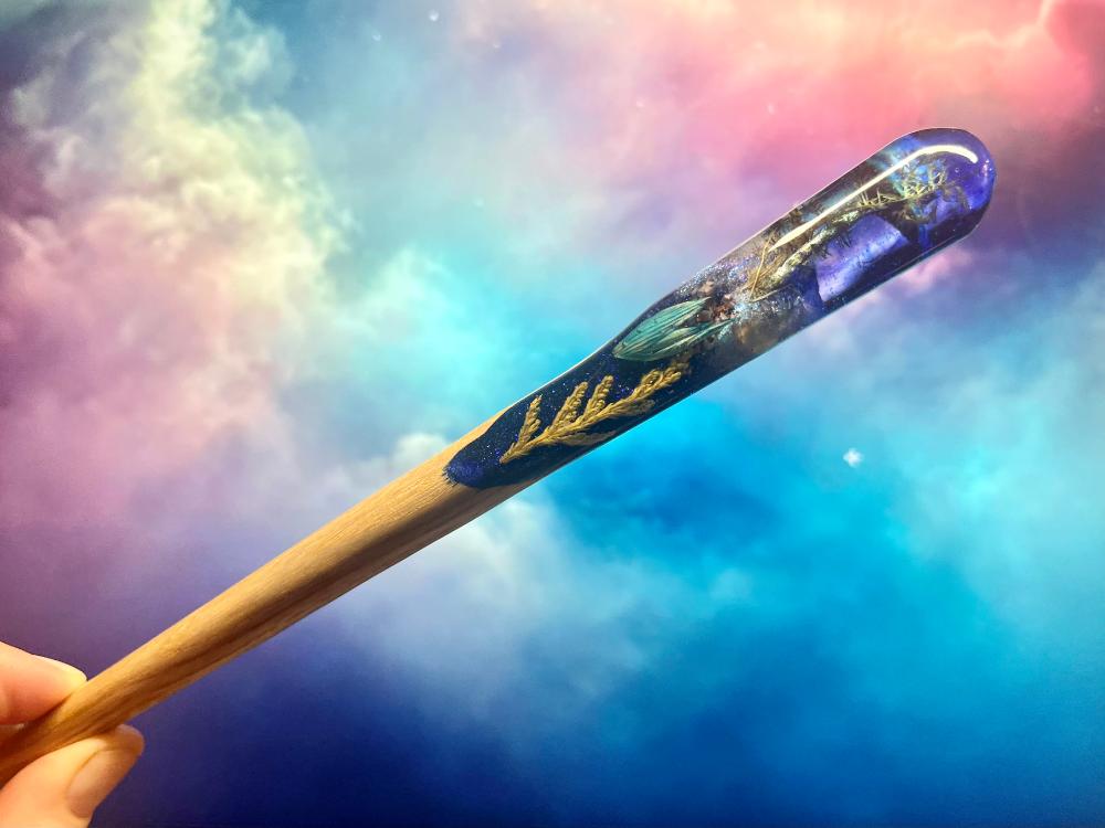 ETERNAL COBALT BLUE - HAIR STICK