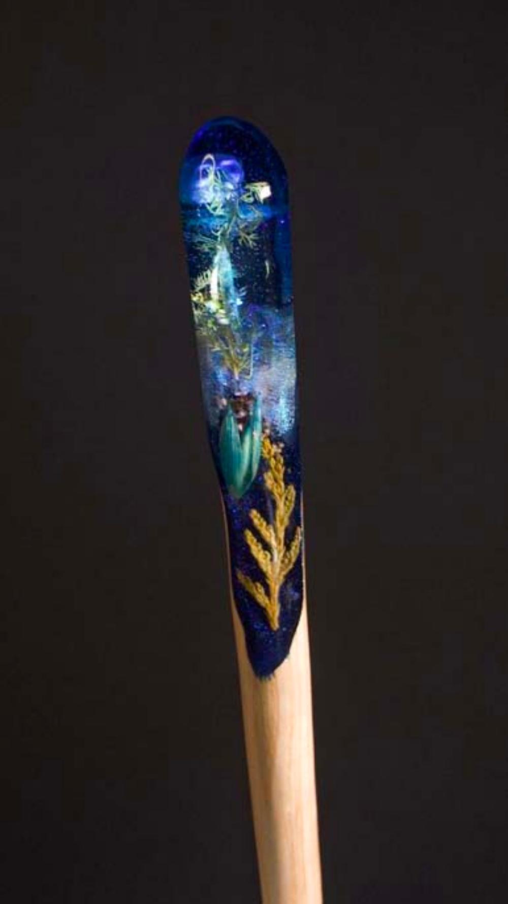 ETERNAL COBALT BLUE - HAIR STICK