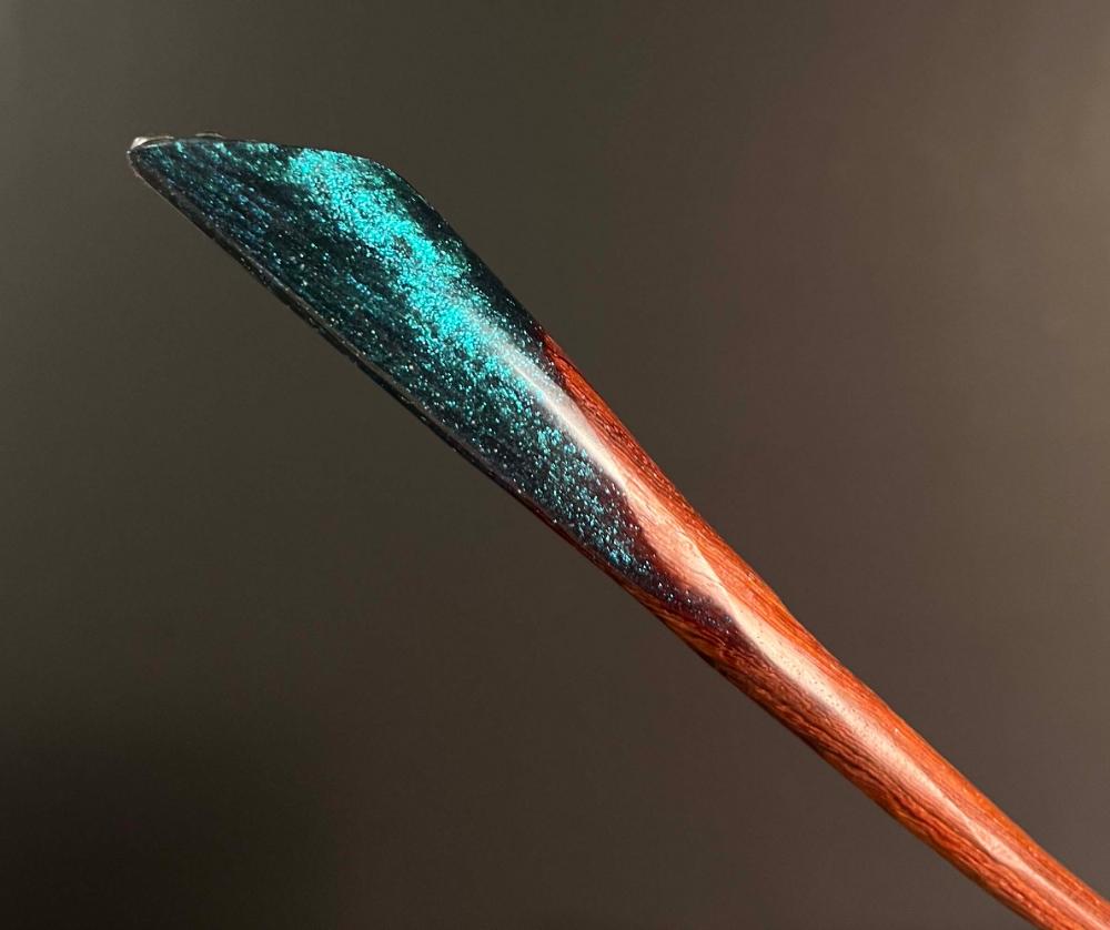 MYSTIC TEAL - HAIR STICK