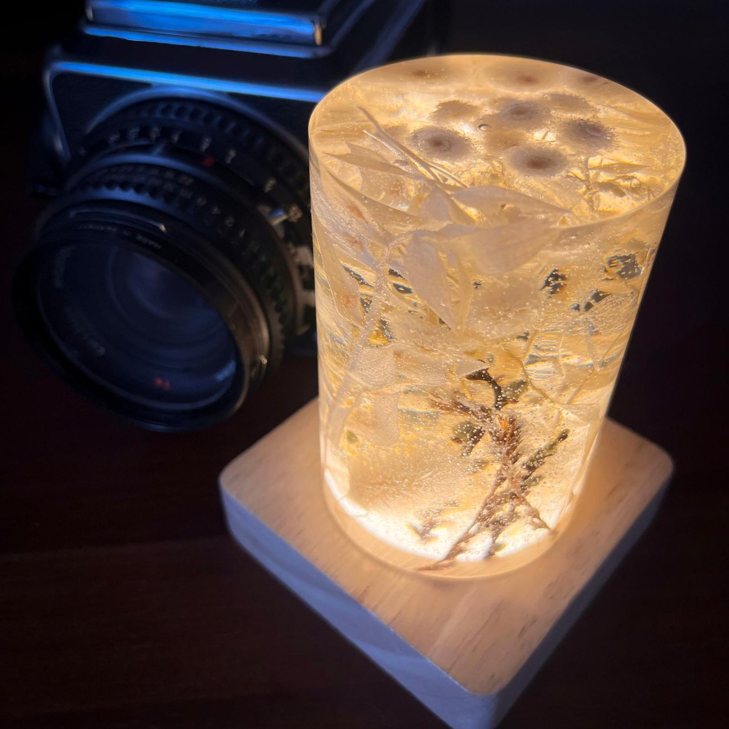 FLORAL RESIN LIGHT