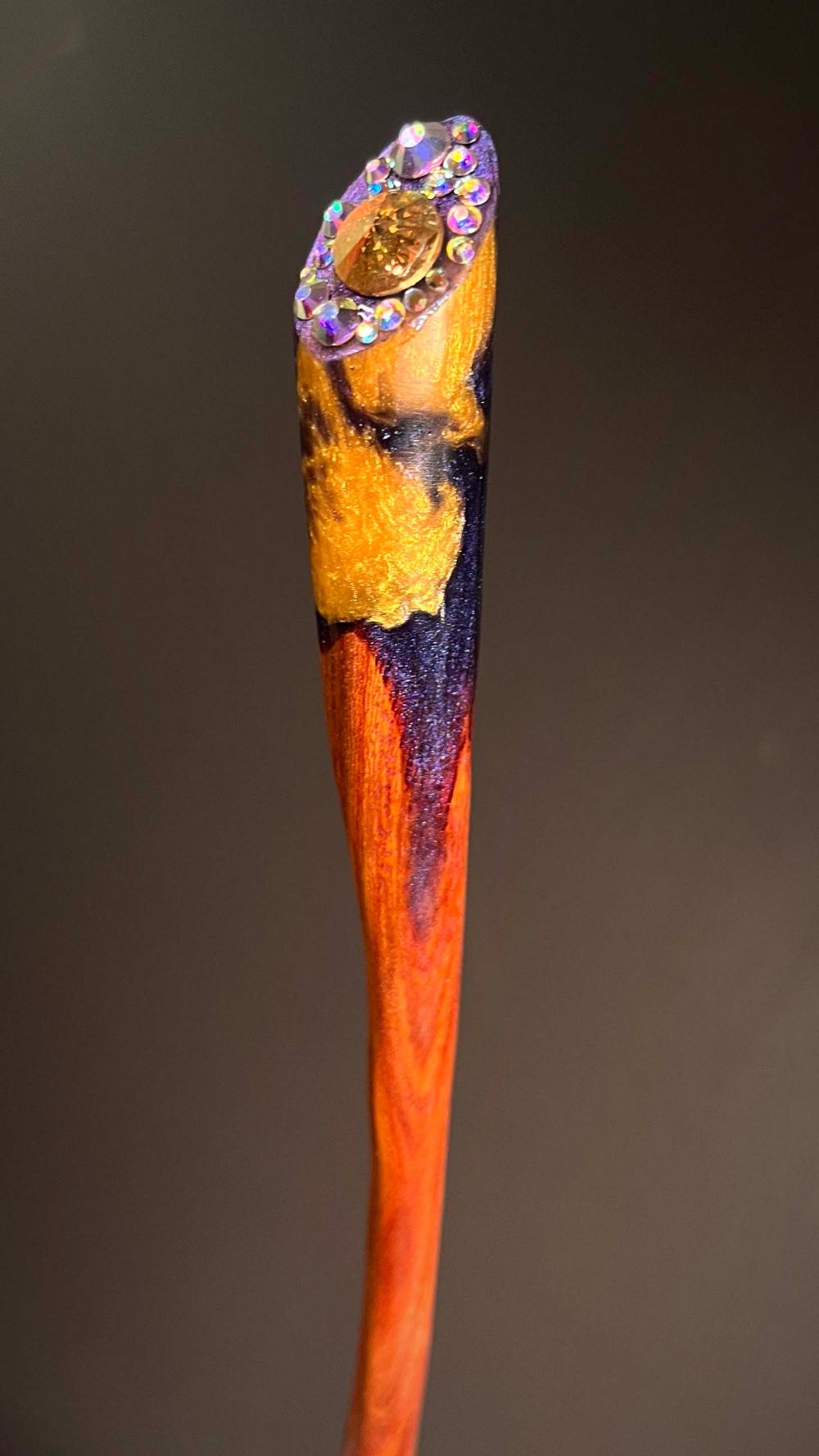 GOLDEN CRYSTAL - HAIR STICK