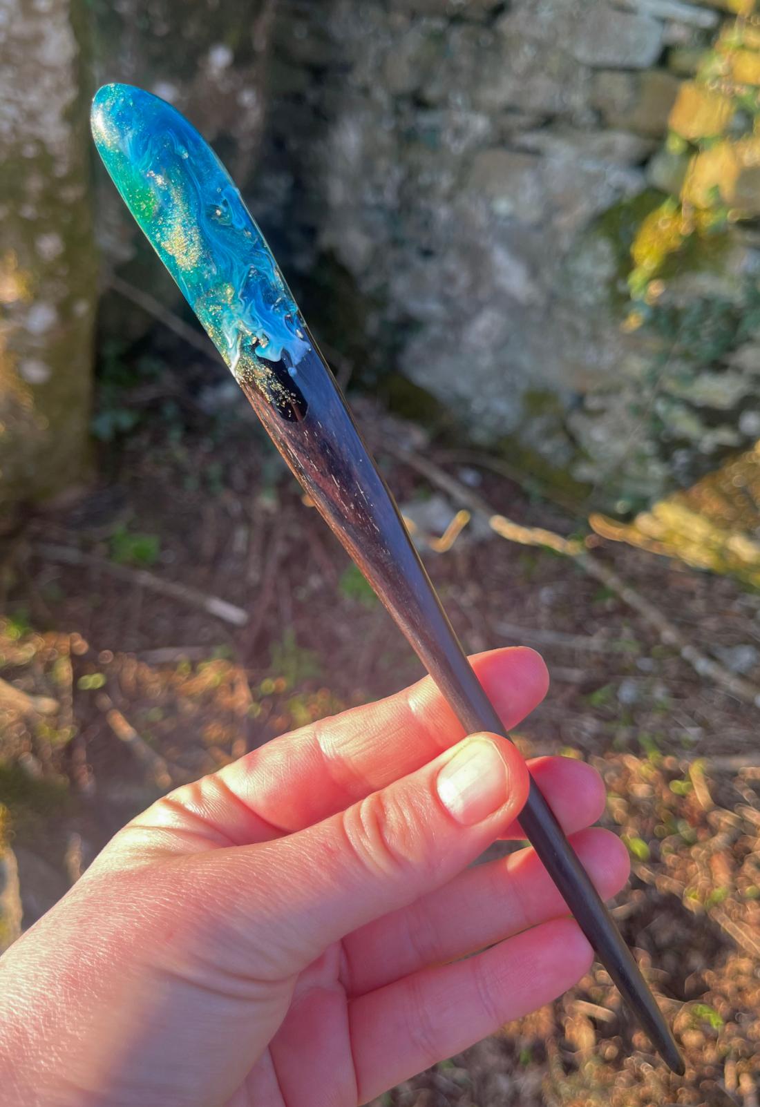 SUMMER STORM - HAIR STICK
