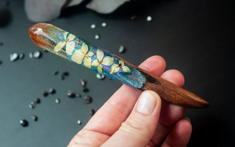 HYDRANGEA GARDEN - HAIR STICK