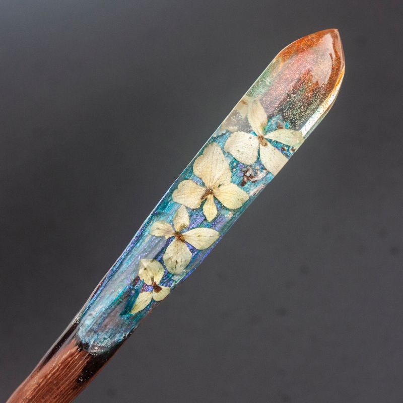 HYDRANGEA GARDEN - HAIR STICK