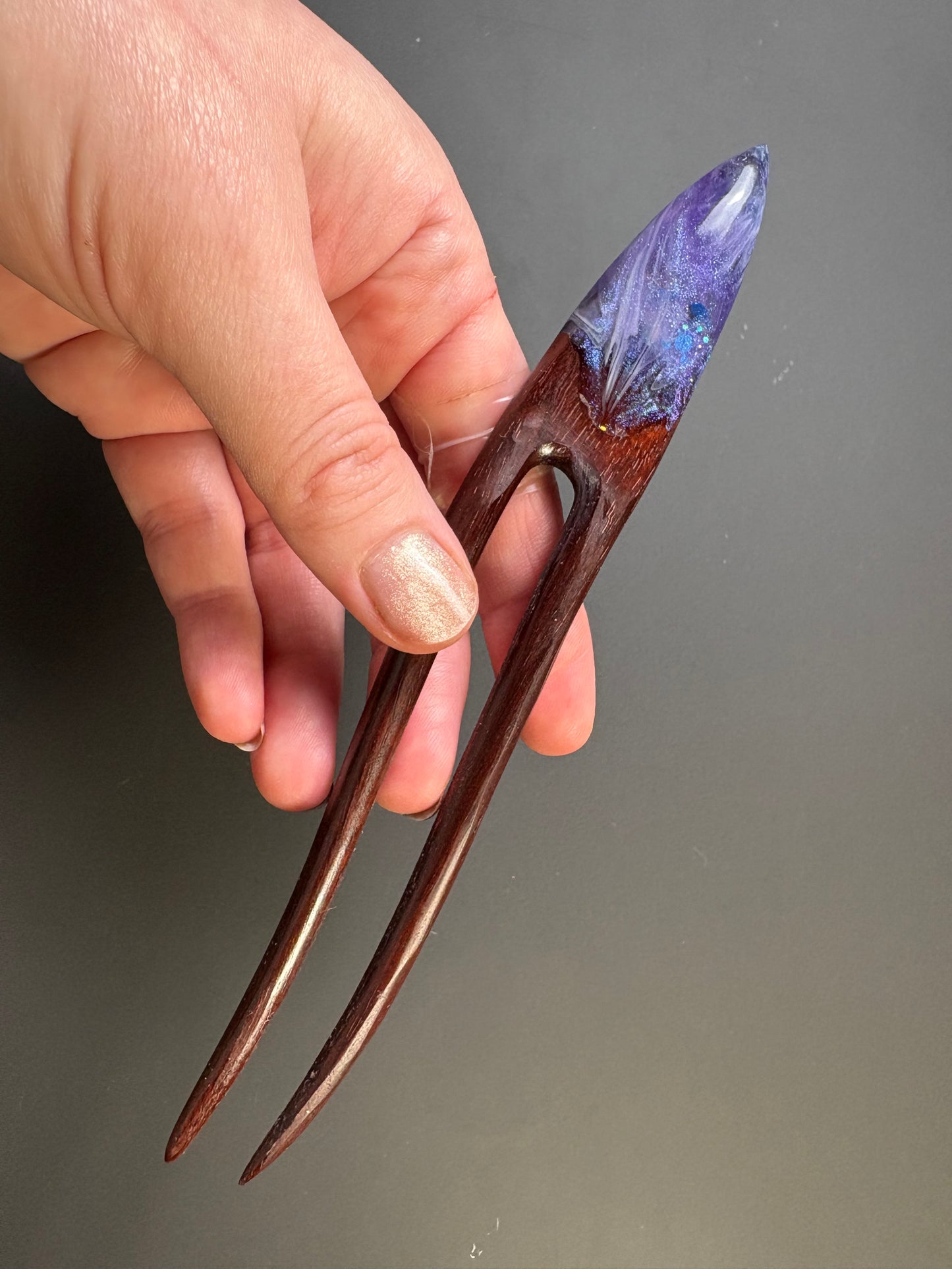 VIOLET WAVES - HAIR FORK