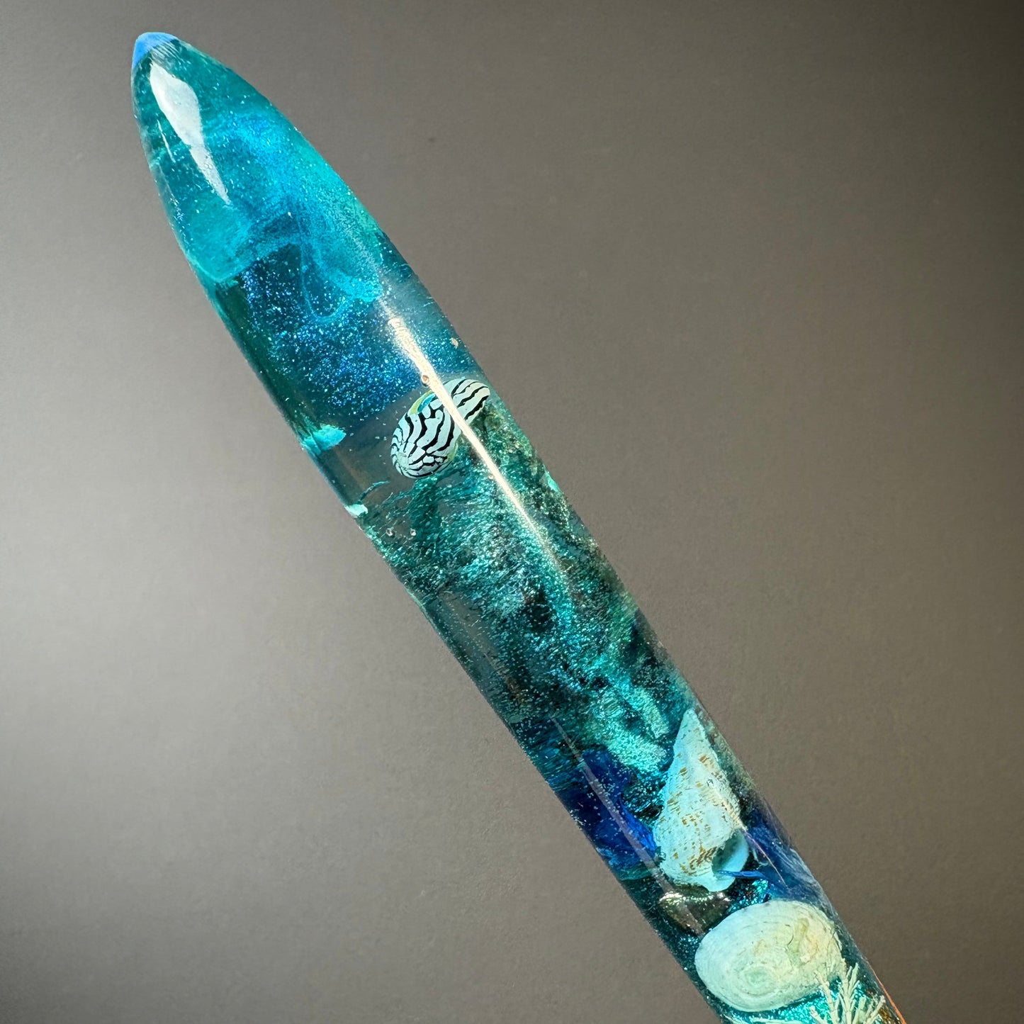 BLUE DEPTHS - HAIR STICKS