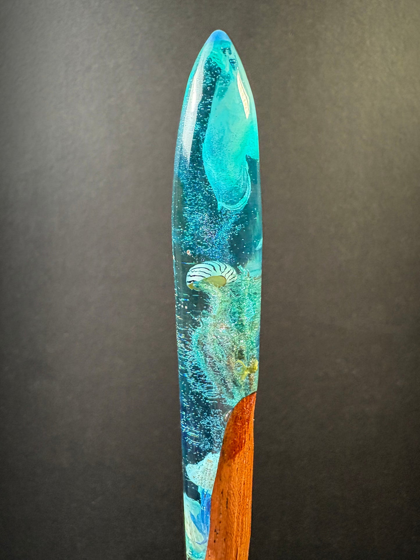 BLUE DEPTHS - HAIR STICKS