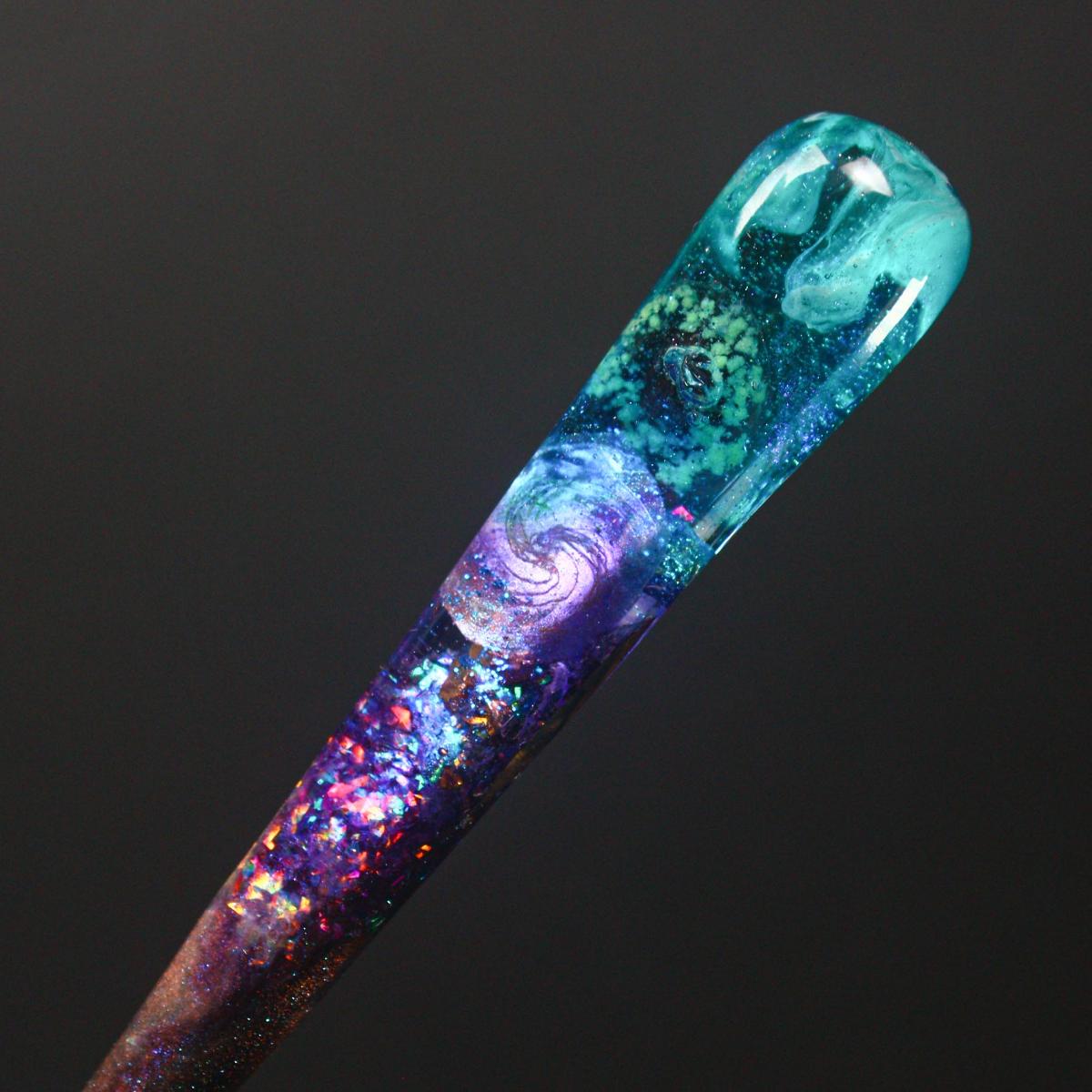 SPIRAL GALAXY - HAIR STICK