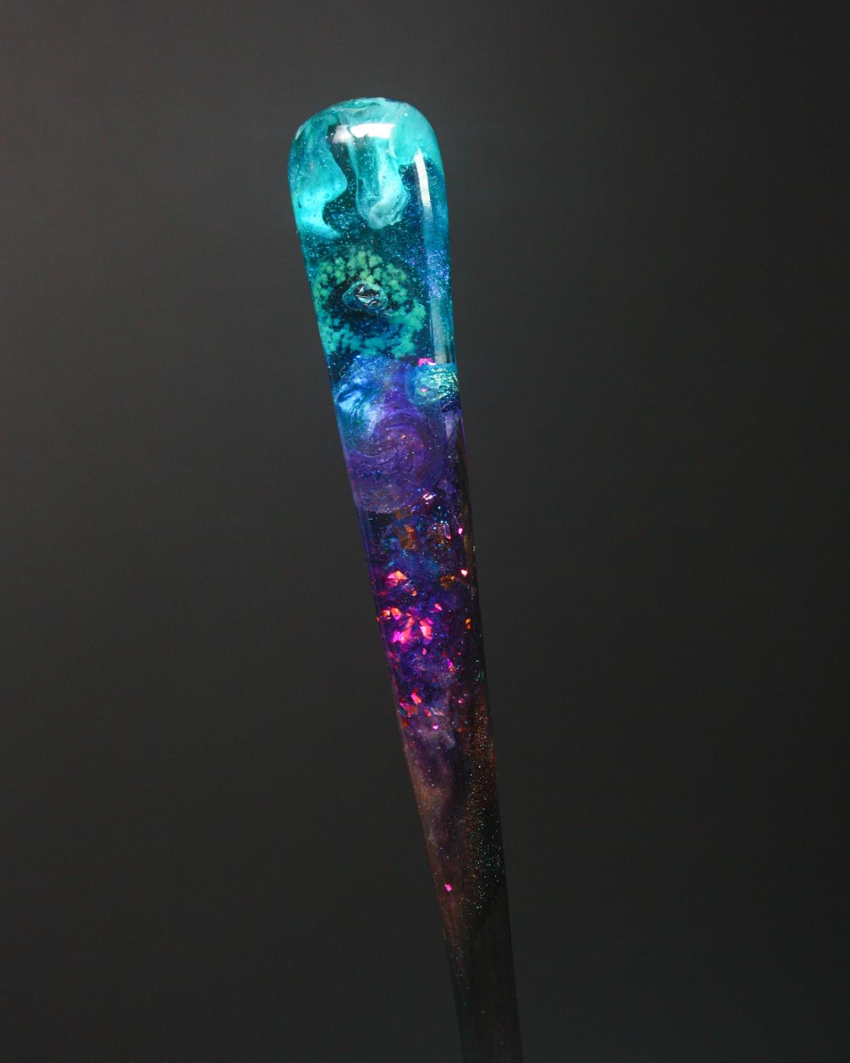 SPIRAL GALAXY - HAIR STICK