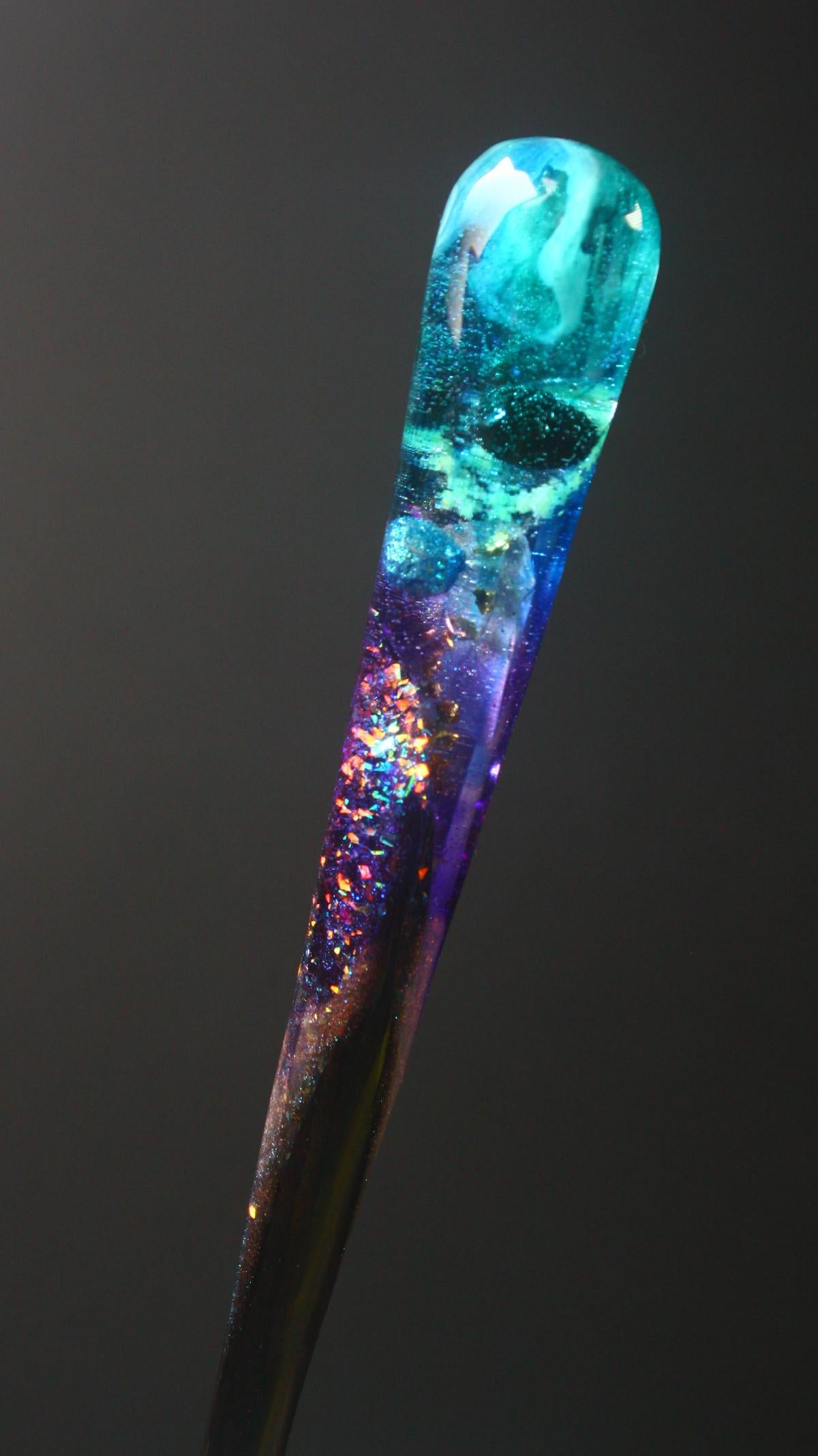 SPIRAL GALAXY - HAIR STICK