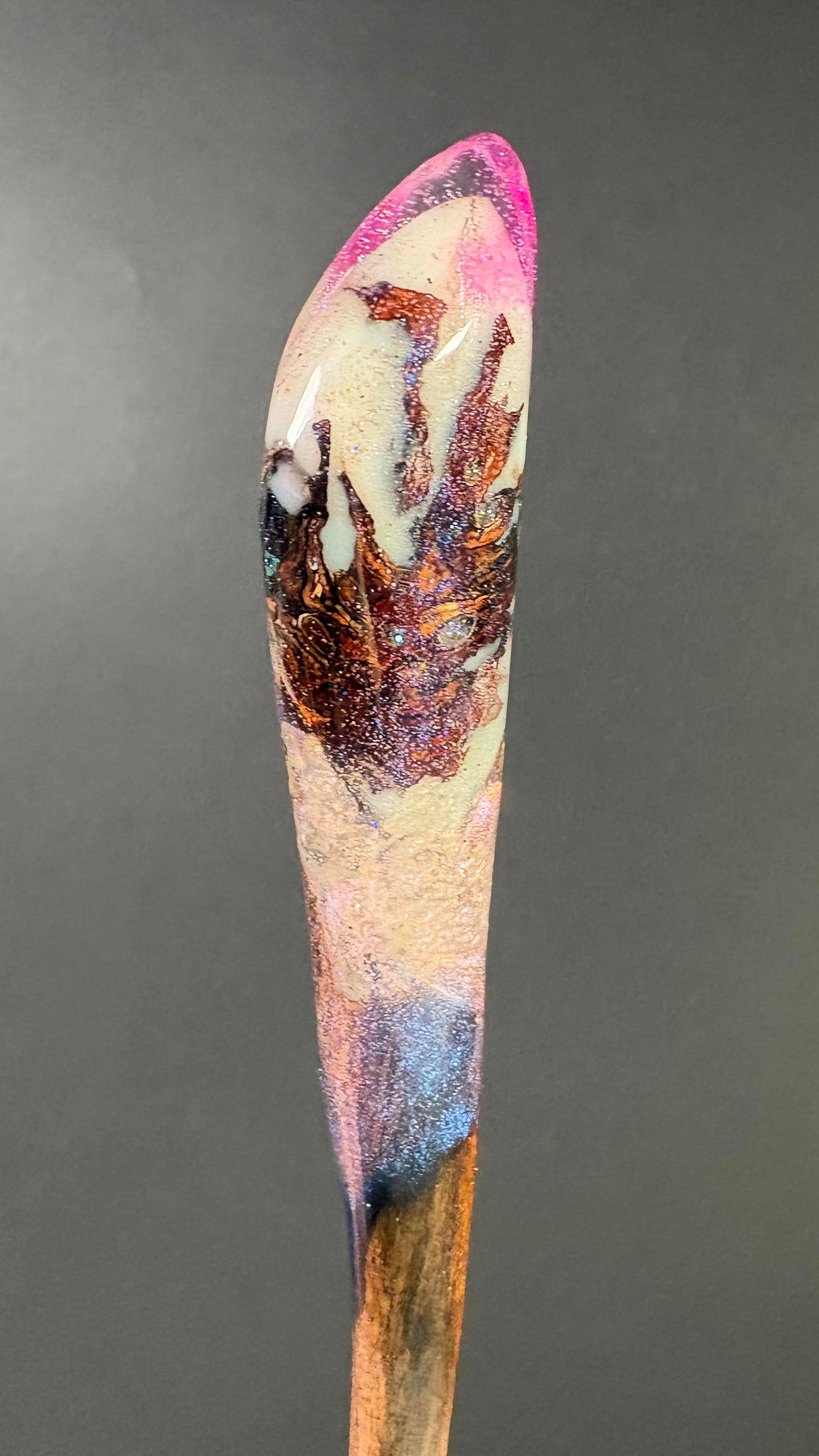 PINE CONE - HAIR STICK