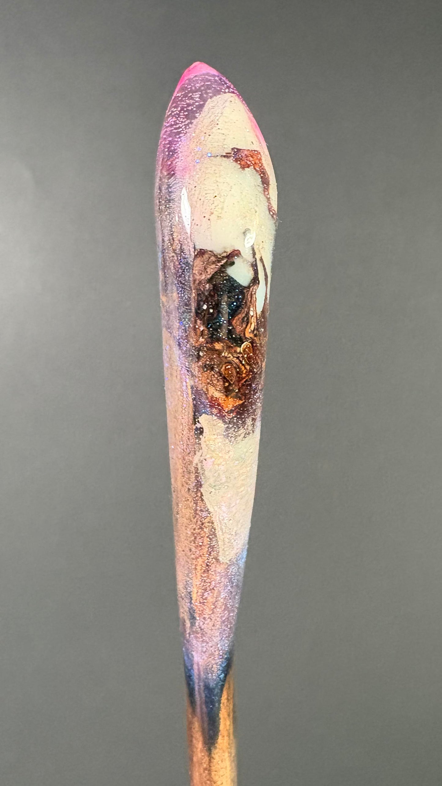 PINE CONE - HAIR STICK