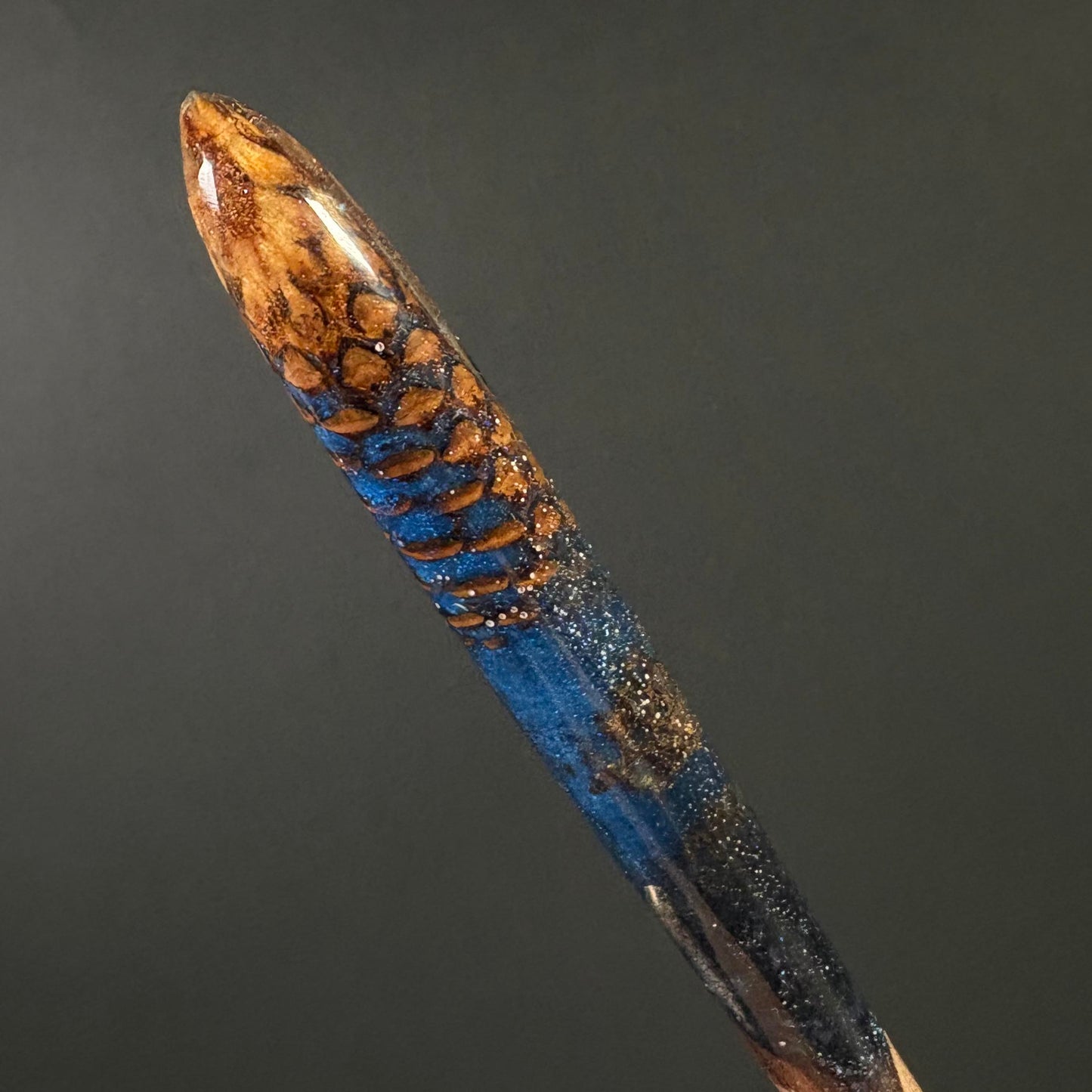 BLUE FOREST - HAIR STICK