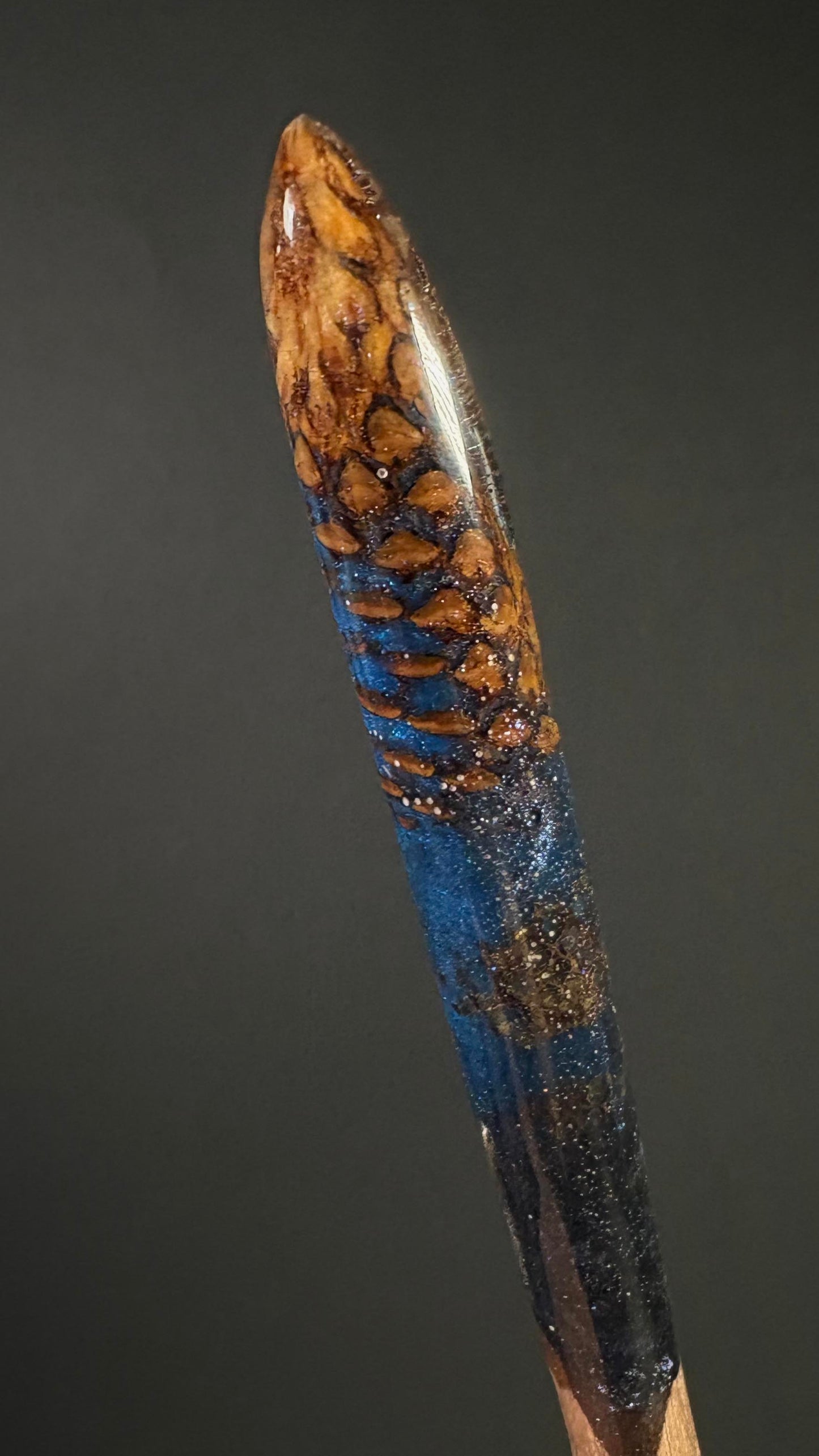 BLUE FOREST - HAIR STICK