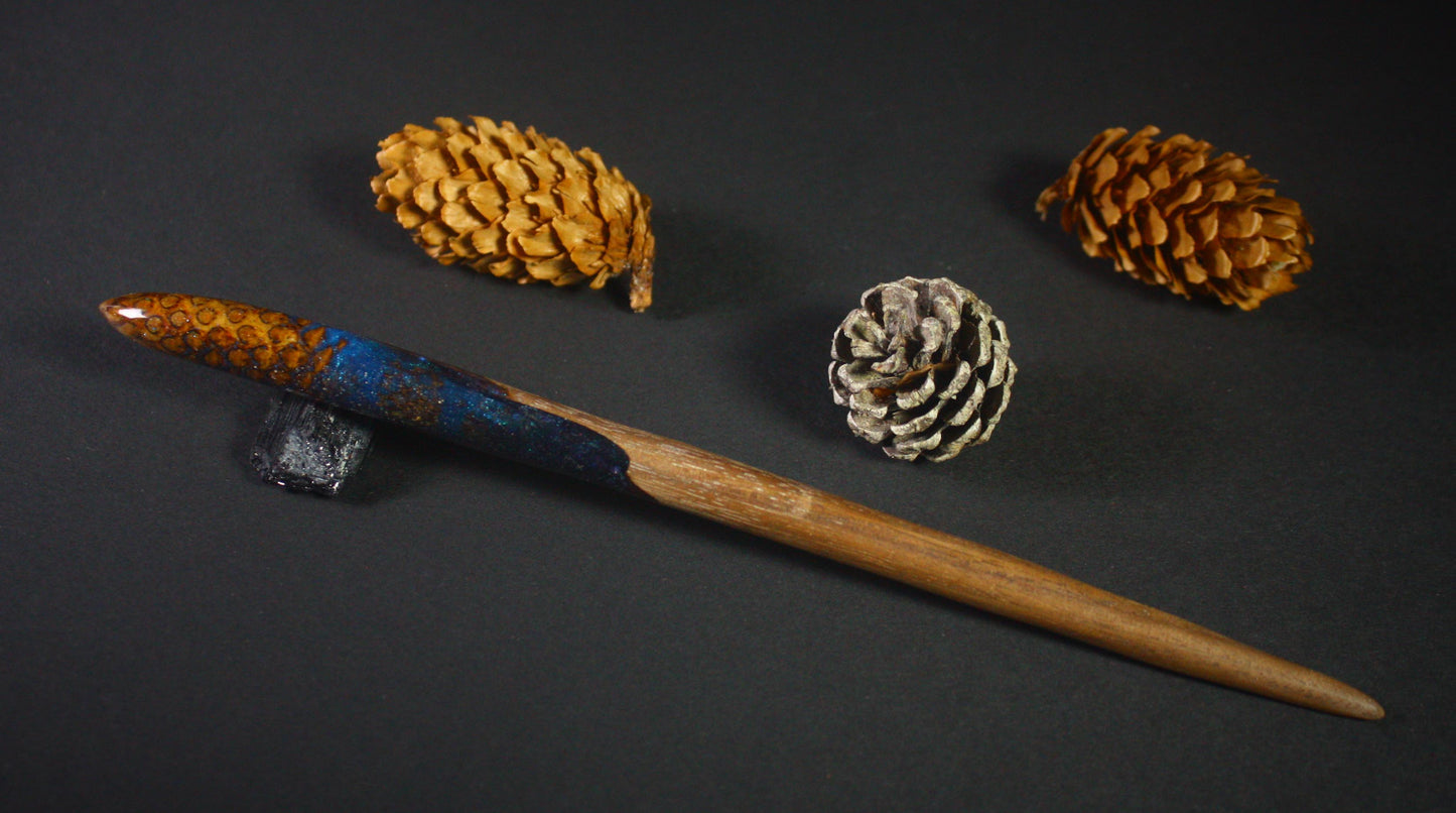 BLUE FOREST - HAIR STICK