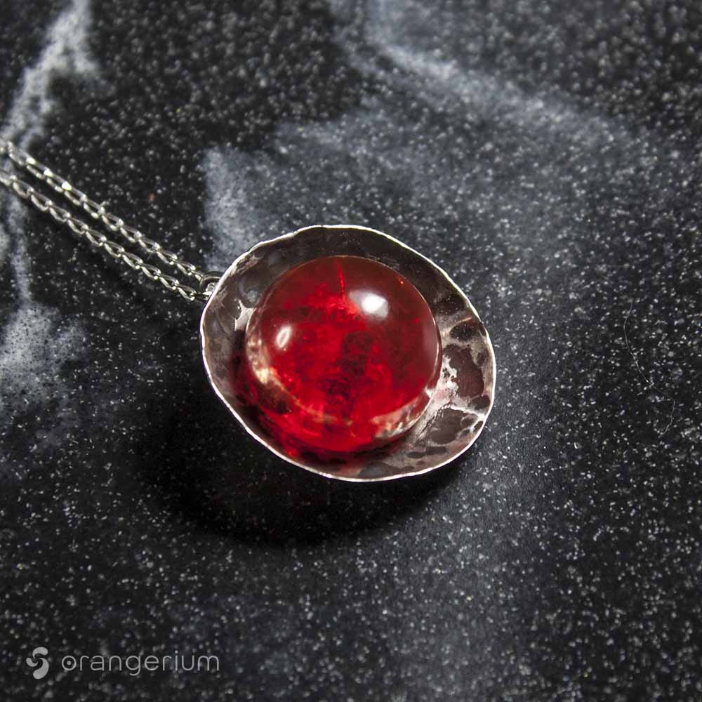 RED MOON PENDANT - FULL MOON COLLECTION