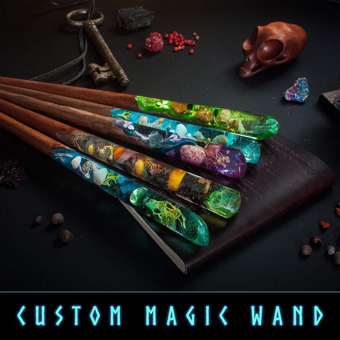 Custom Made Magic Wands San Jose, San Diego, Sacramento Orangerium